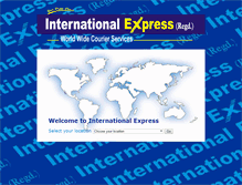 Tablet Screenshot of intlexpressco.com